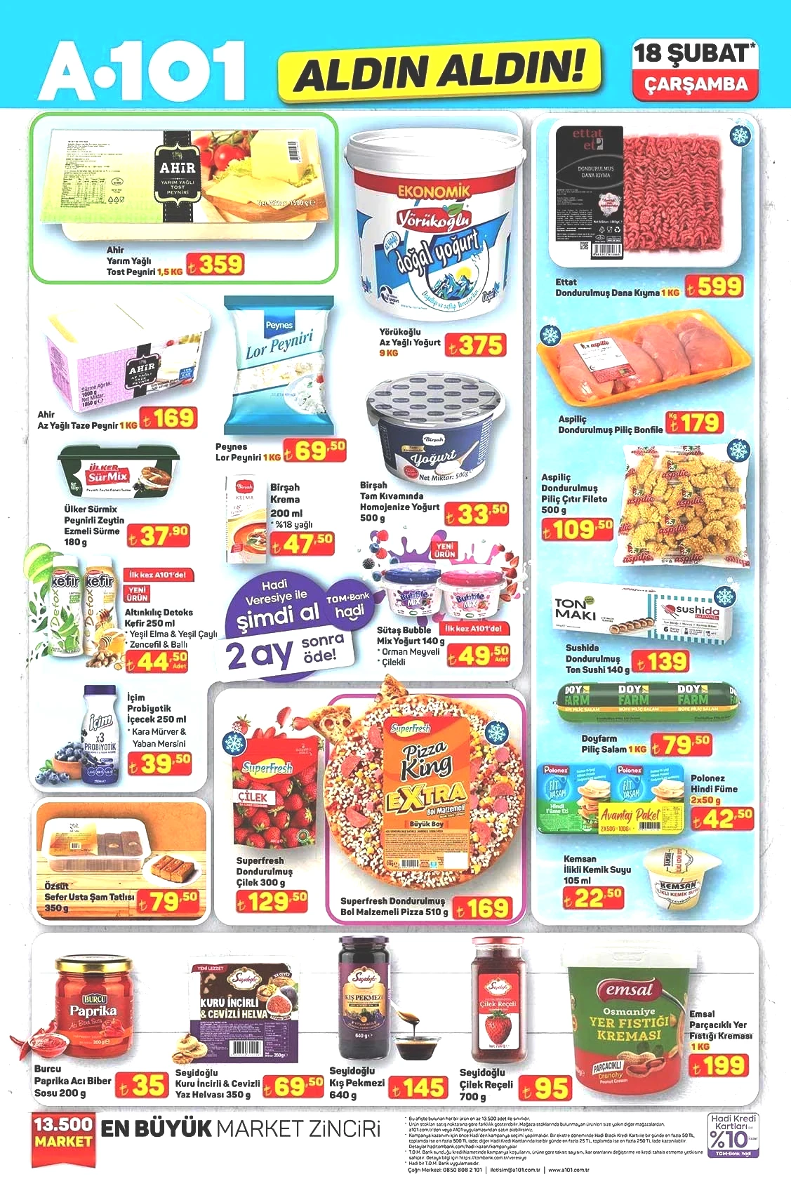 18 ŞUBAT A101 AKTÜEL KATALOGU