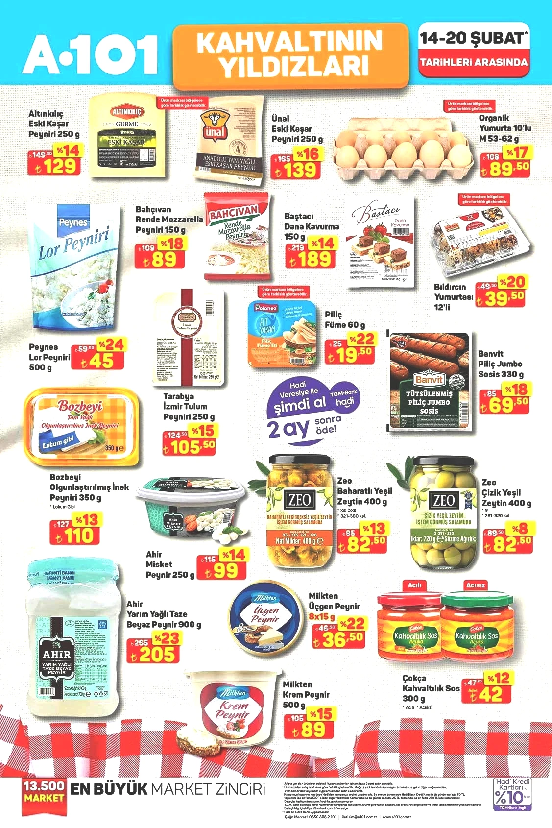 YENİ A101 AKTÜEL KATALOGU (18 ŞUBAT) Ramazan ayı öncesi A101 Aldın Aldın 18 Şubat aktüel kataloğu raflarda satışa çıkıyor Borosilikat Demlik, Seramik Kapaklı Sahan, Seramik Basık Tencere, Emaye Fırın Tepsisi...