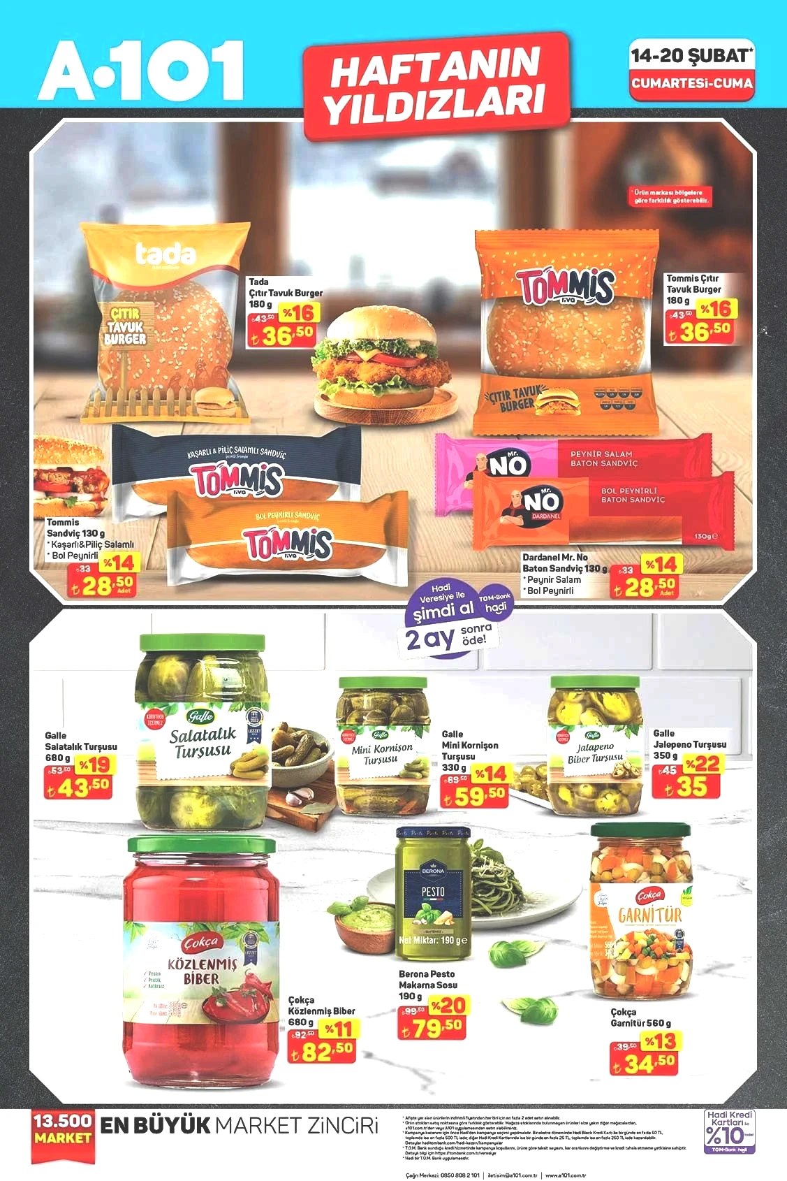 14-20 ŞUBAT A101 HAFTANIN YILDIZLARI AKTÜEL KATALOGU