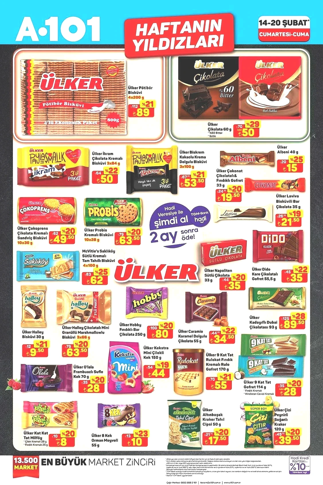 14-20 ŞUBAT A101 HAFTANIN YILDIZLARI AKTÜEL KATALOGU
